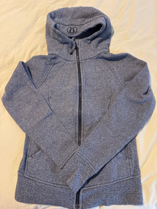 lululemon athletica Tops - lululemon athletica Kids Hooded Zip Jacket - Heather Gray